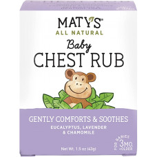 Dầu ấm ngực Maty's Baby Chest Rub Gently Comforts & Soothes 43gr